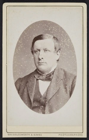 Wrigglesworth and Binns: Portrait of unidentified man