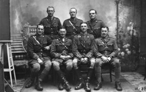 Officers of the Otago Mounted Rifles