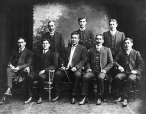 Men from Te Awaiti who went whaling in Campbell Island