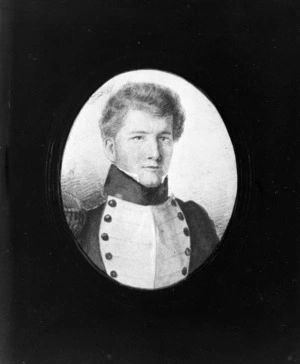 Drawing of Arthur Wakefield in uniform
