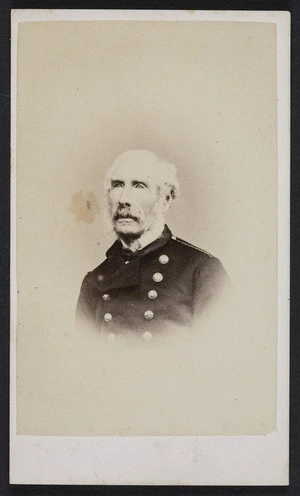 Webster, Hartley (Auckland) fl 1852-1900 :Portrait of Sir Duncan Alexander Cameron