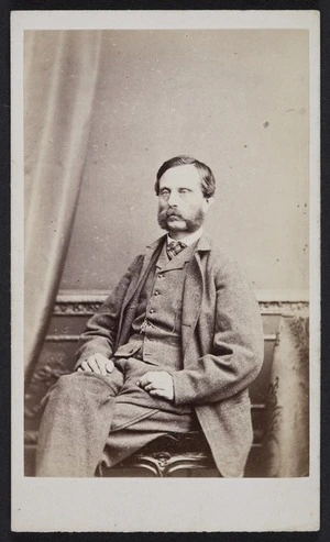 Wrigglesworth, J D (Wellington) fl 1863-1900 :Portrait of Sir John Hall