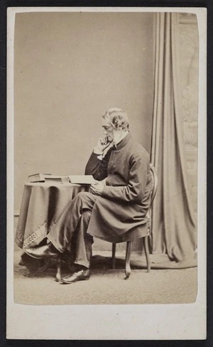 Wrigglesworth, J D (Wellington) fl 1863-1900 :Portrait of Rev. O Hadfield 1814-1904