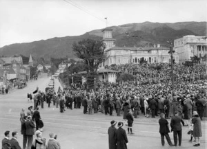 Anzac Day ceremony, Wellington