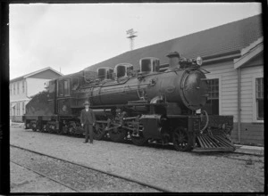 C class 2-6-2 steam locomotive, New Zealand Railways '859'.