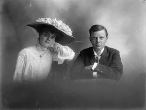 Portrait of Lady Dorothy Onslow and Huia Victor Alexander Herbert Onslow