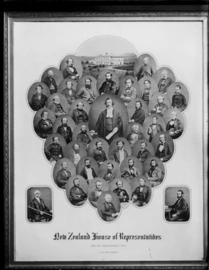 Members of the House of Representatives in 1860 - Photographs taken by John Nicol Crombie