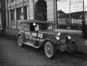 Overland Six motor car