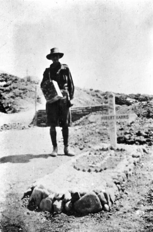 Colonel Harris' grave, Gallipoli, Turkey