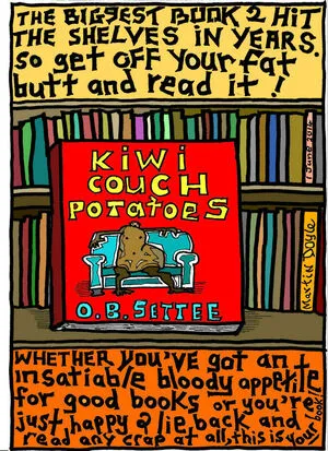 Doyle, Martin, 1956- :BOOK Kiwi couch potatoes. 2 June 2014
