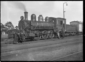 N class steam locomotive, NZR 36, 2-6-2 type.
