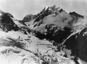 View of Mount Cook from Fitzgerald's Saddle