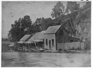 Creator Unknown :Photograph of houses on Shakespeare Road, Napier