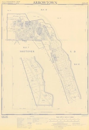 Arrowtown [electronic resource] / drawn by M.J. Brown.