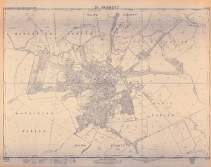 Te Awamutu [electronic resource] / drawn by D.G. Arrowsmith.