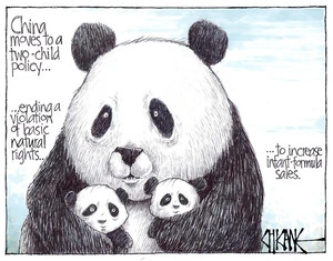 Winter, Mark, 1958- :China Child Policy. 13 June 2014