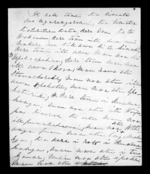 Undated letter from Piripi to McLean