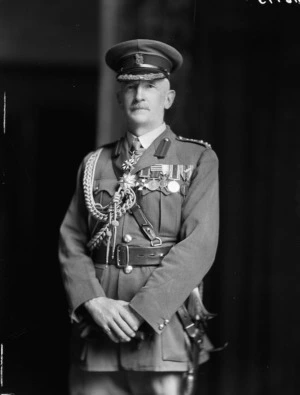 Charles Guy Powles in military uniform
