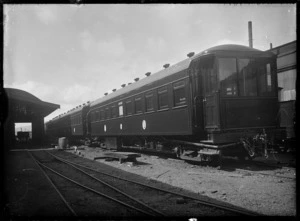 Exterior view of the Railway Commissioners' observation car.