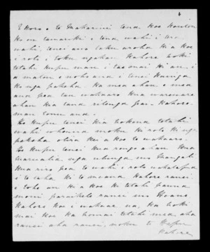 Letter from Honi Ropiha to McLean