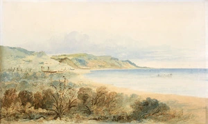 Brees, Samuel Charles, 1810-1865 :Palliser Bay and Cape [with pa site] / S.C.B. [1844?]