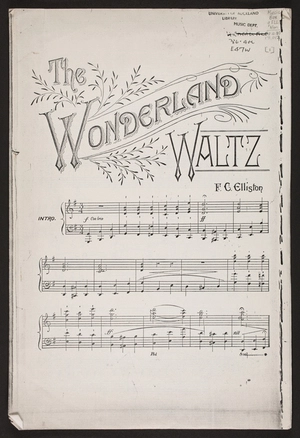 The wonderland waltz / F.C. Elliston.