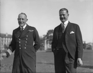 Lord Jellicoe and Joseph Gordon Coates