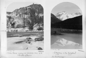 Hooker River and Mueller Glacier, Mount Sefton and the Footstool