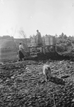 Fanny Locke and Rose Stone, Oakura, Taranaki