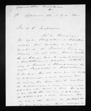 Letter from Poto to McLean & Searancke