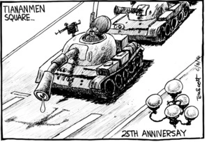 Scott, Thomas, 1947- :'Tiananmen Square 25th Anniversary'. 6 June 2014