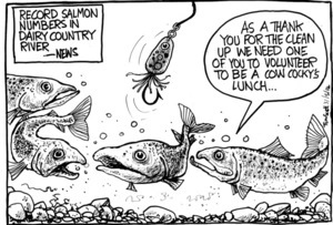 Scott, Thomas, 1947- :Record salmon numbers in dairy country river - News. 31 May 2014