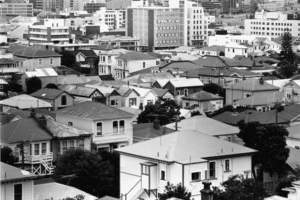 Houses and buildings in Mt Victoria, Wellington
