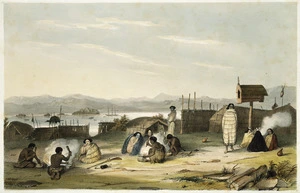 Earle, Augustus 1793-1838 :Slaves preparing food. London, lithographed and published by R. Martin & Co [1838]