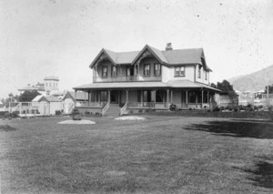 Clere, Frederick de Jersey (architect) : House of the Hon Robert Pharazyn, Hobson Street, Wellington