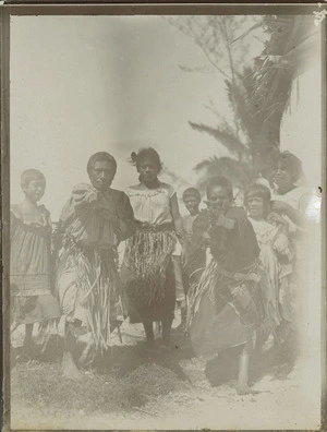 Comic dance at wedding, Matuea, Rotuma