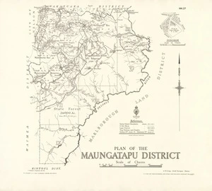 Plan of the Maungatapu District [electronic resource] / C.H. Baigent, draughtsman, Nov. 1938.