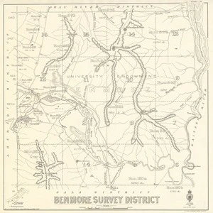 Benmore Survey District [electronic resource] / drawn by S.A. Park, Jan 1922.