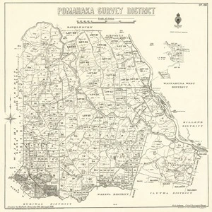 Pomahaka Survey District [electronic resource] / drawn by S.A. Park, December 1915.