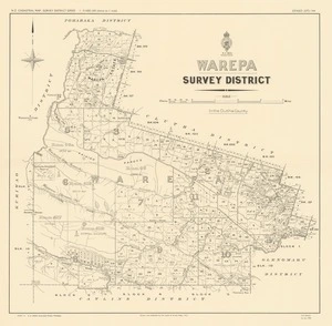 Warepa Survey District [electronic resource] : in the Clutha County.
