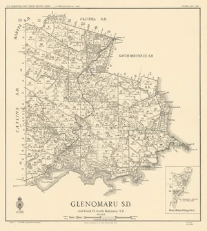 Glenomaru S. D. [electronic resource] : and block VII South Molyneux S. D. / S.A. Park, delt., Oct. 1940.