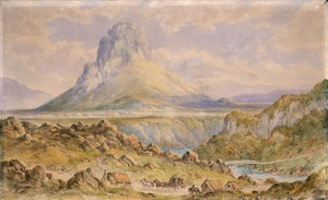 Barraud, Charles Decimus, 1822-1897 :[Pohaturoa near Atiamuri. 1875?]