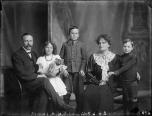 Ernest Smith Baldwin and family