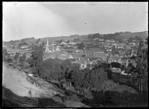 View over Green Island, Dunedin, 1926.