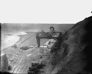 Construction of the New Plymouth Breakwater