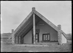 Te Tokanganui-A-Noho Meeting House, Te Kuiti, 1917.
