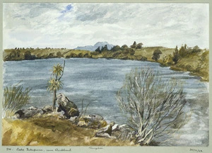 Hunter, Norman Mitchell, b 1859 :Lake Takapuna, near Auckland. 20/9/[18]82.