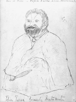 Crawford, James Coutts, 1817-1889 :Son of Pehi - Topia Turoa - alias Mutumutu [1861]