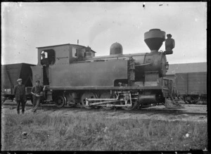 Train with a Fairlie locomotive on La, Items, National Library of New  Zealand