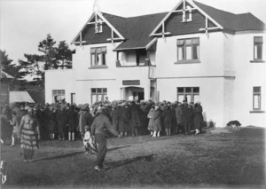 Opening of the house Rangi Kapuia, Parihaka Pa